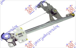 Isuzu p/u d-max 2007-2013 (tfr/tfs) PODIZAC ZADNJEG PROZORA ELEKTRICNI (BEZ MOTORA)