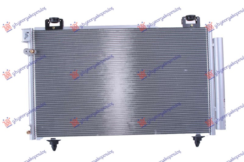 Toyota avensis 2003-2008 (t25) HLADNJAK KLIME 1.6/1.8 BENZIN - 2.0 D4D DIZEL (610x360x16) CEV LEVO (KOYO)