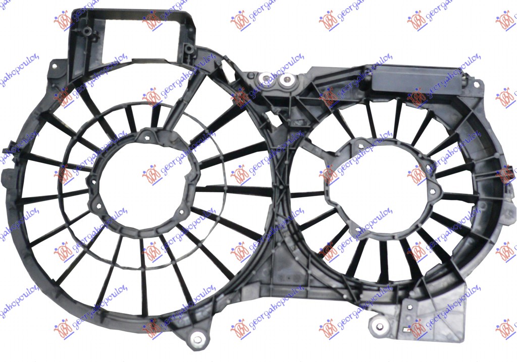 Audi a6 04-08 NOSAC VENTILATORA DUPLI BEN-DIZ