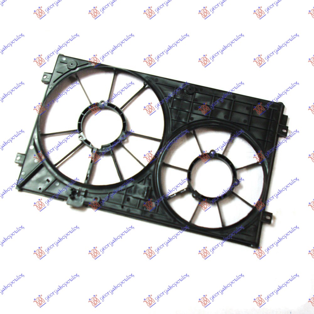 Skoda octavia 5 2004-2008 (1z3/1z5) NOSAC DUPLOG VENTILATORA (BENZIN/DIZEL) (HLADNJAK 45cm)