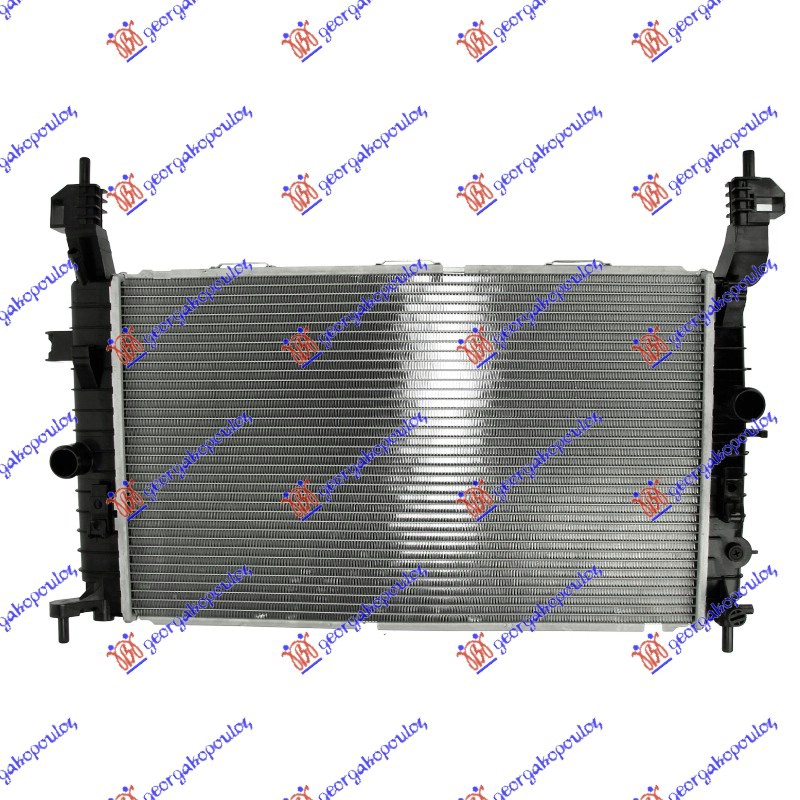 Opel meriva 2003-2010 (x03) HLADNJAK MOTORA 1.4/1.6/1.8 (+/-AC) (61x37) (NRF)