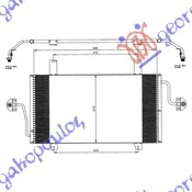 Opel movano 98-09 HLADNJAK KLIME 2.5DIZEL 99-01 (68.2x37.8