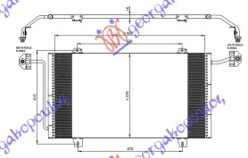 Opel movano 98-09 HLAD.KL. 1.9 -2.2-2.8DTi 68.2x37.8 99-01