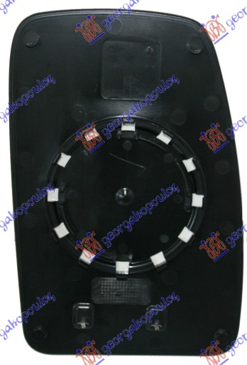 Opel movano 1998-2009 (x70) STAKLO RETROVIZORA (GORNJI DEO) 2003- (KONVEKSNO)