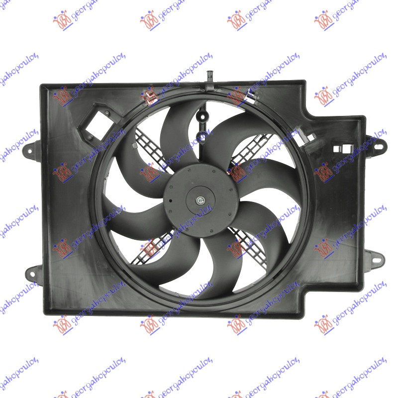 Alfa romeo gt 03-10 VENTILATOR KOMPLET 2.0i-16VJTS-1.9JTD