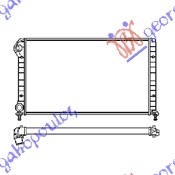 Fiat doblo 2005-2009 (119/223) HLADNJAK MOTORA 1.2 1.6i 1.9D JTD (-AC) (647x415x35)