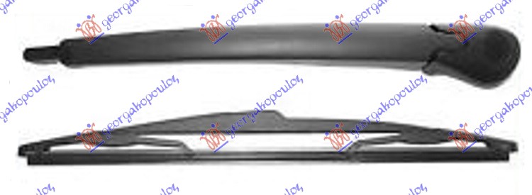Nissan micra 2002-2010 (k12) ZADNJI BRISAC KOMPLET 2005- 420mm