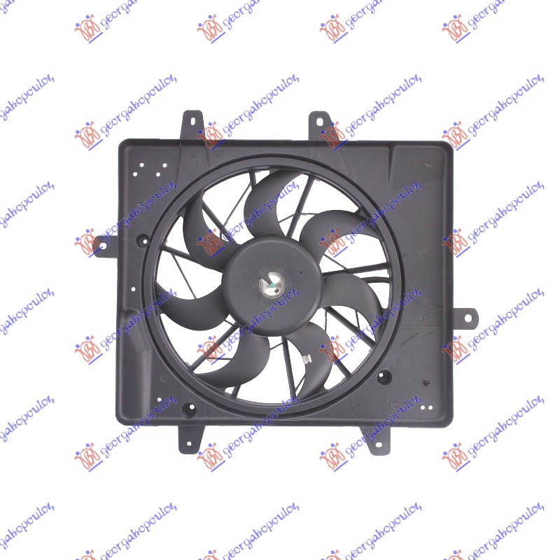 Chrysler pt cruiser 01-10 VENTILATOR KOMPLET -05 BENZIN (+A/C)