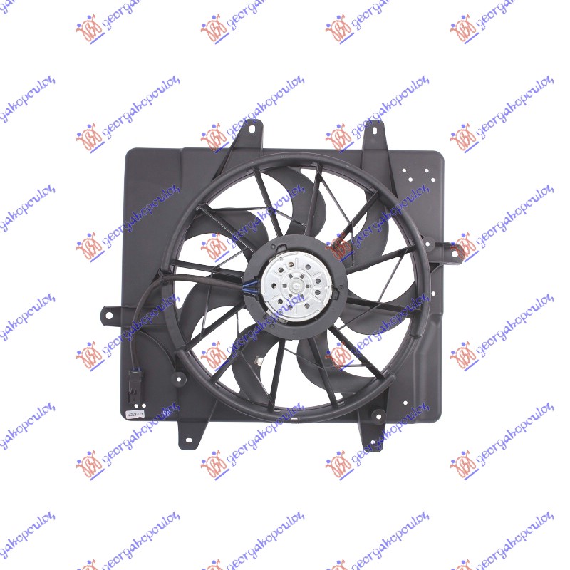 VENTILATOR KOMPLET (BENZIN) (+AC) -05