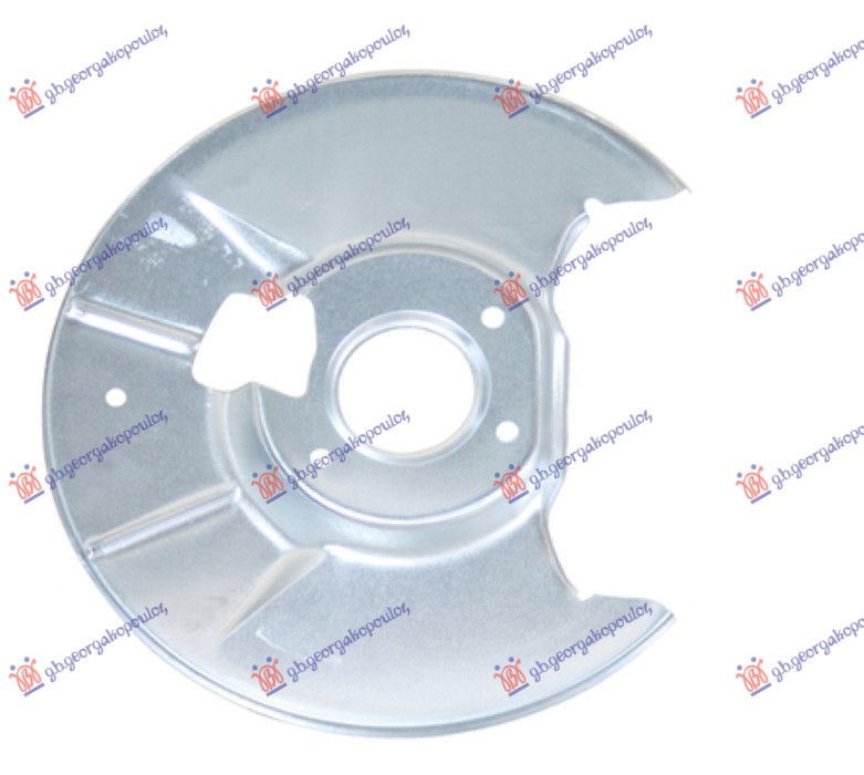 Mazda 6 2002-2008 (gg/gh/gy) ZASTITA ZADNJEG KOCIONOG DISKA