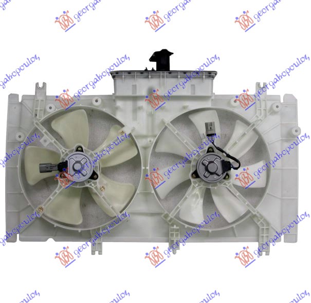 Mazda 6 02-08 VENTILATOR KOMPLET DUPLI -05 (2+2PIN)