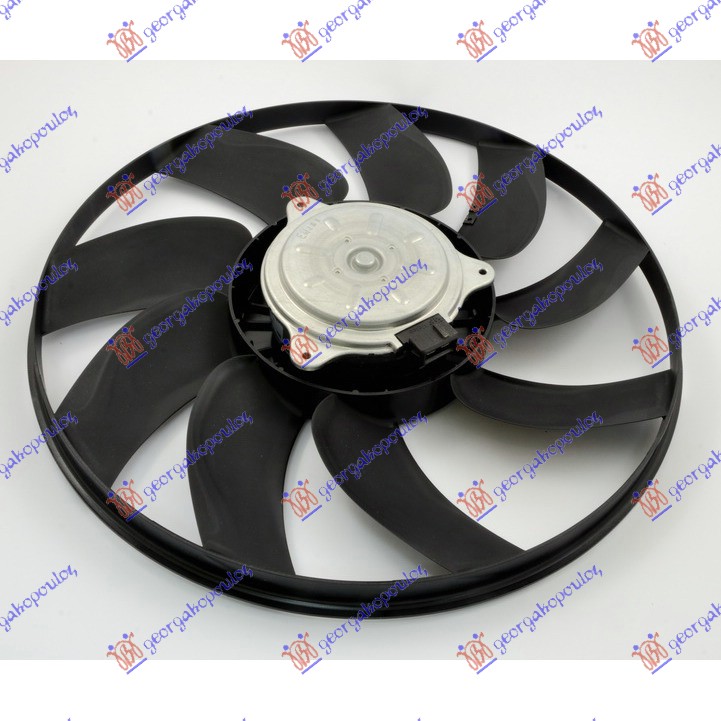 Opel vectra c 02-05 VENTILATOR (MOTOR+ELISA) BENZIN (VALEO)