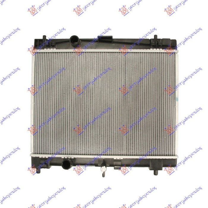 Toyota yaris ii 2005-2011 (p9) HLADNJAK MOTORA BENZIN 1.0VVT-I (51KW) (2005-2011) / 1.3VVT-I (64KW) (2005-2009) (350x480) (NRF)