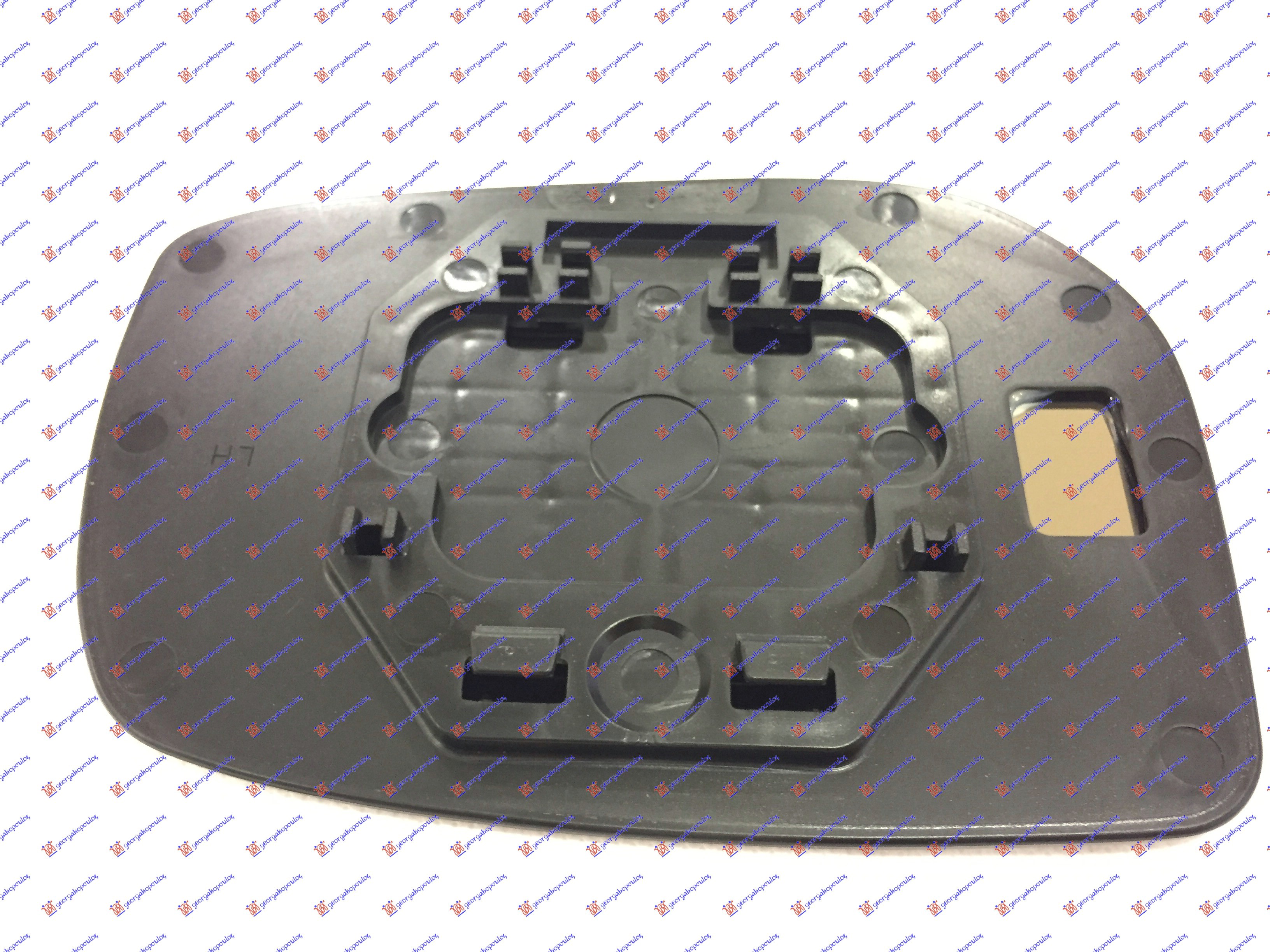 Toyota yaris ii 2005-2011 (p9) STAKLO RETROVIZORA (KOCKASTO KACENJE) (JAPAN) (KONVEKSNO)