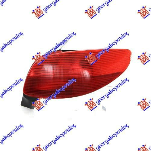 Peugeot 206 98-09 STOP LAMPA -03