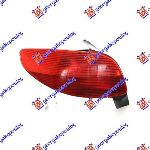 Peugeot 206 98-09 STOP LAMPA -03