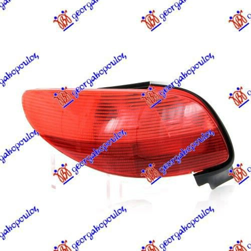 Peugeot 206 98-09 STOP LAMPA CC -03