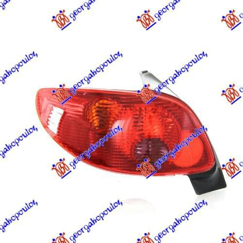 Peugeot 206 98-09 STOP LAMPA 03-