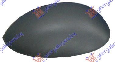 Peugeot 206 1998-2009 (2a/2c/2d/2e/2k) POKLOPAC RETROVIZORA CRNI