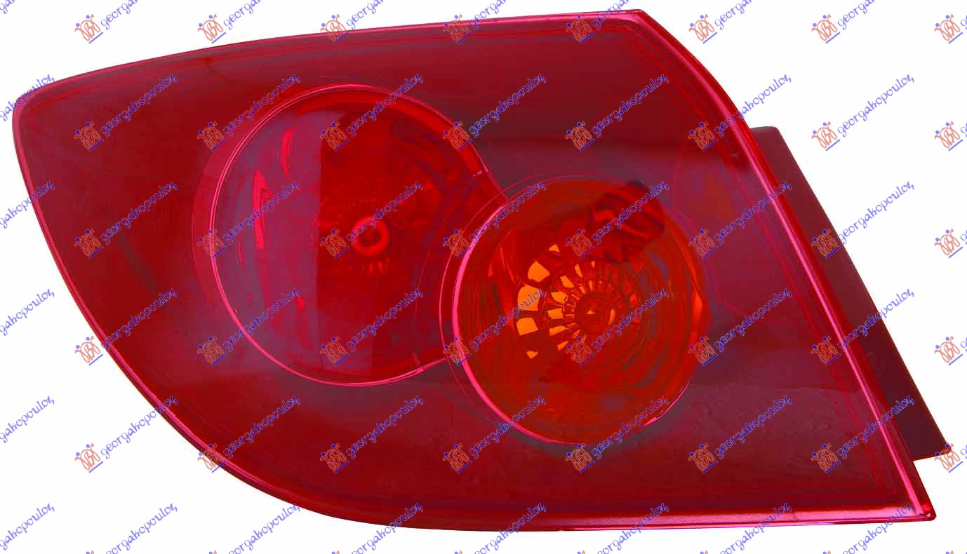 Mazda 3 sdn-h/b (bk) 04-08 STOP LAMPA SPOLJASNJA CRVENA 5 VRATA -07