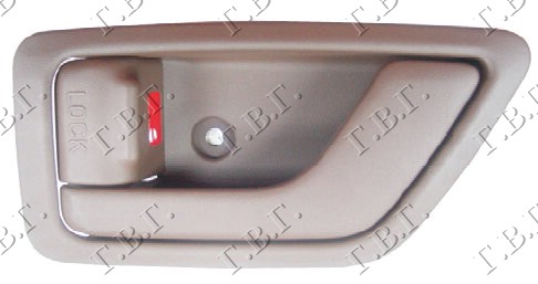 Hyundai getz 2006-2010 (tb) KVAKA PREDNJIH/ZADNJIH VRATA UNUTRASNJA CRNA