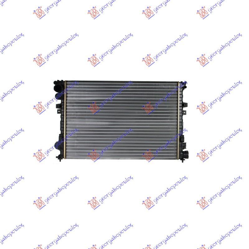 Fiat scudo 1995-2004 (220) HLADNJAK MOTORA 1.9/2.0/2.1 D-TD (67x44.6) SA VENTILOM