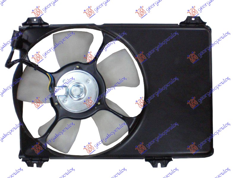 Suzuki swift h/b 06-11 VENTILATOR KOMPLET BENZIN-DIZEL