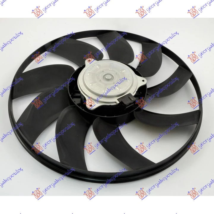 Opel signum 03-06 VENTILATOR (MOTOR+ELISA) BENZIN (VALEO)