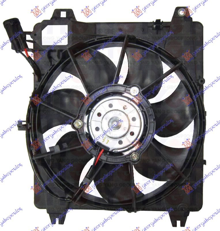 Toyota aygo 06-12 VENTILATOR KOMPLET +/- A/C 1.4 DIZEL