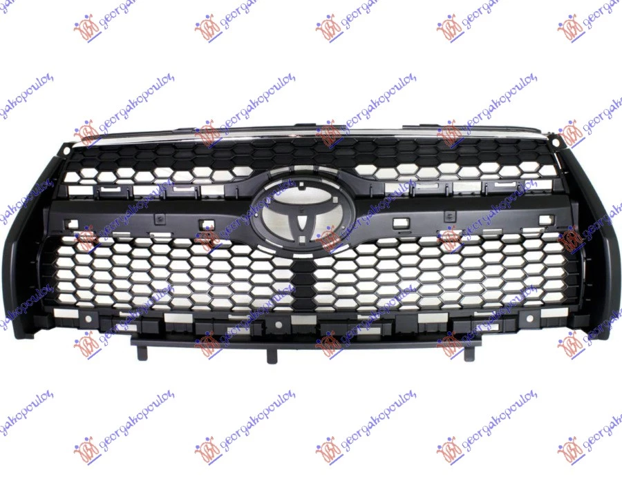 Toyota rav 4 05-10 PVC MASKA CRNA/HROM 08- LIMITED