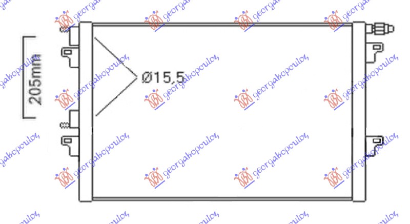 Renault espace 03-12 HLADNJAK BEN.-DSL04- (660x430x13)