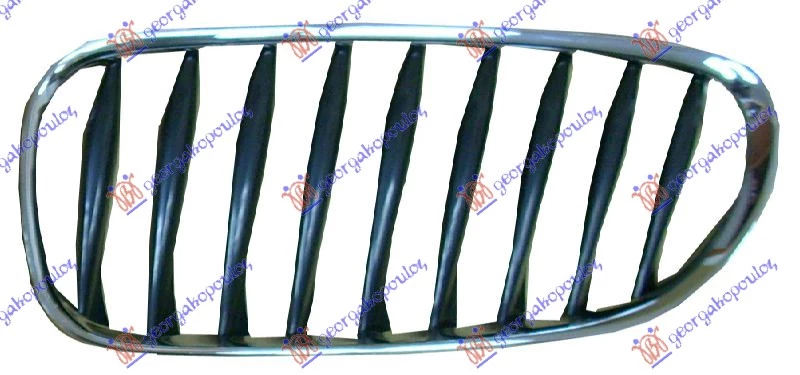 Bmw z4 (e85) 03-09 PVC MASKA HROM/CRNA