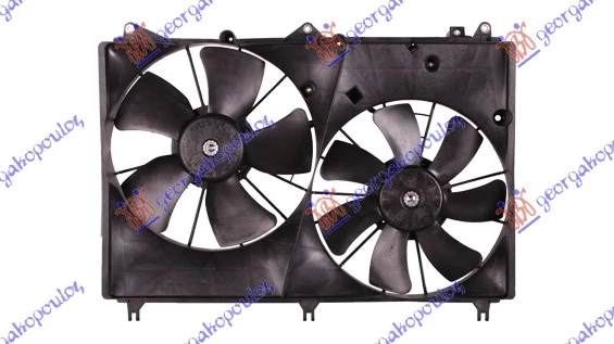 Suzuki grand vitara 06-15 VENTILATOR KOMPLET DUPLI