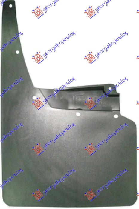 Ford ranger 2006-2009 (er/eq/r/et) ZASTITA OD BLATA (ZAVESICA) ZADNJA