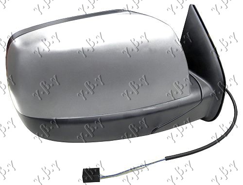 Mazda p/u 2/4wd bt-50 2006-2013 (cd/un) RETROVIZOR MEHANICKI HROM (KONVEKSNO STAKLO)