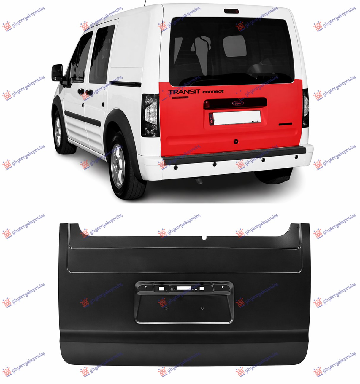 Ford transit 2006-2013 (fa/fb/fz/fc) OPLATA GEPEK VRATA (JEDNA VRATA)