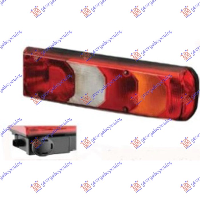 Mercedes atego 97- STAKLO STOP LAMPE 13-