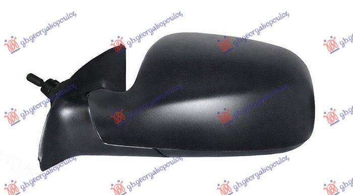 Peugeot 307 2005-2007 (3a/3c) RETROVIZOR MEHANICKI SA SAJLOM (ASFERICNO STAKLO)