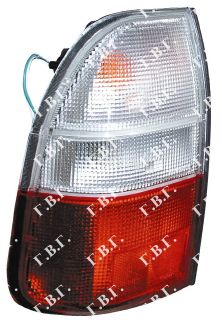 Mitsubishi p/u l200 02-06 STOP LAMPA KOMPLET (ZUTI MIGAVAC)