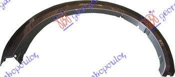 Mitsubishi p/u l200 2006-2010 (kat/kbt) RUB PLASTICNI ZADNJEG BLATOBRANA 4 VRATA (O)