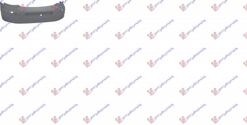 Peugeot 307 2005-2007 (3a/3c) ZADNJI BRANIK PM (A KVALITET) (neofarban)