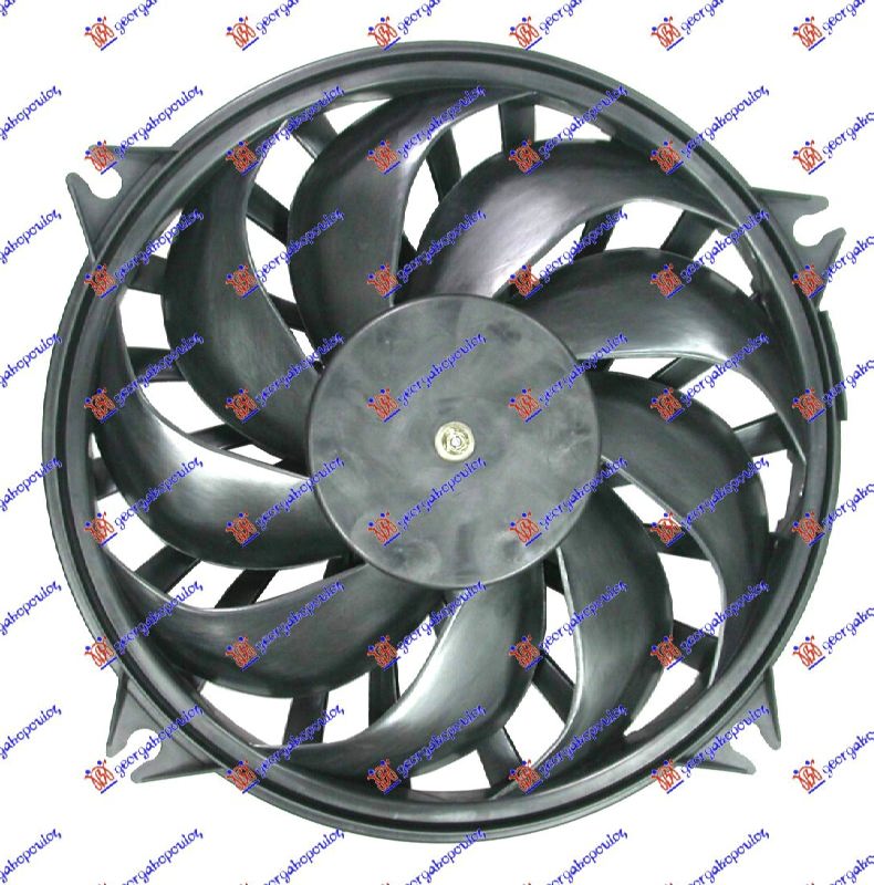 Peugeot 307 2005-2007 (3a/3c) VENTILATOR (MOTOR+ELISA) (BENZIN/DIZEL)