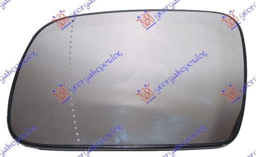 Peugeot 307 2005-2007 (3a/3c) STAKLO RETROVIZORA SA GREJACEM (ASFERICNO)