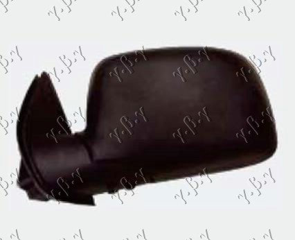 Isuzu p/u d-max 2007-2013 (tfr/tfs) RETROVIZOR MEHANICKI CRNI (A KVALITET) (KONVEKSNO STAKLO)