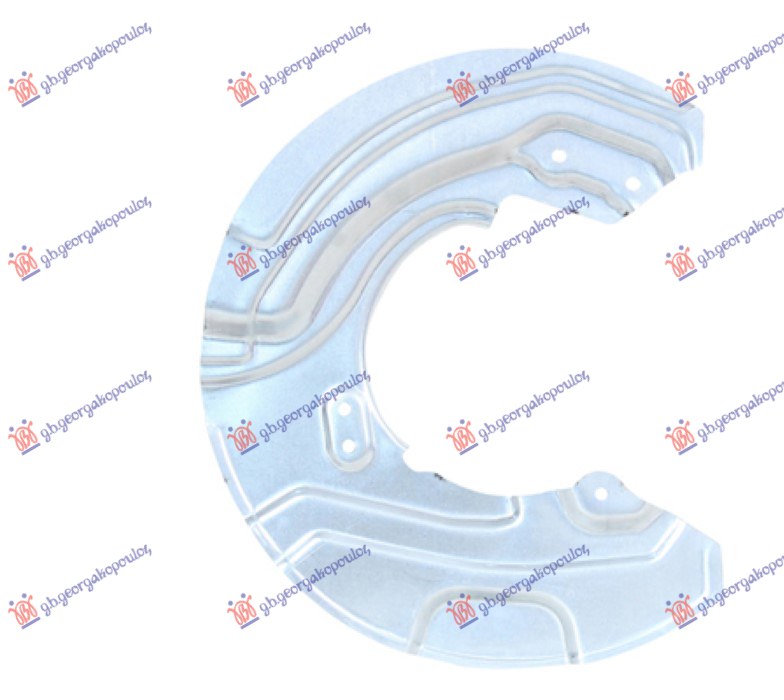 Bmw x1 2013-2015 (e84) ZASTITA PREDNJEG KOCIONOG DISKA 4WD (PRECNIK DISKA 330mm)