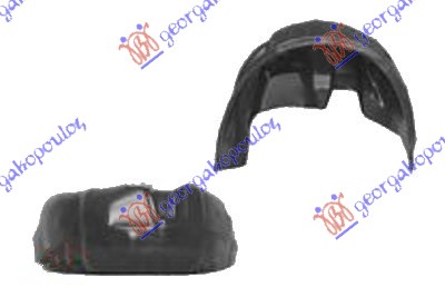 Opel vectra c 2005-2008 (z02) ZADNJE POTKRILO PLASTICNO 4/5 VRATA