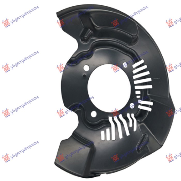 Toyota hi-lux 2wd/4wd 2009-2012 (n1/n2/n3) ZASTITA PREDNJEG KOCIONOG DISKA (PRECNIK ZASTITE 355/100mm) (PRECNIK DISKA 319mm) (SA ESP) (SA 4 OTVORA) (BEZ ŽABICA)