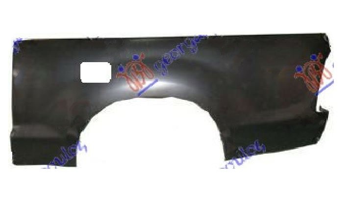 Toyota hi-lux 2wd/4wd 2005-2009 (n1/n2/n3) BOCNI LIM ZADNJI 2 VRATA (PRODUZENA KABINA)