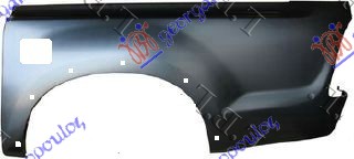 Toyota hi-lux 2wd/4wd 05-09 BOCNI LIM (4 VR) (DUPLA KAB) RUPE ZA RUB