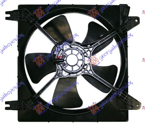 Chevrolet lacetti 03- VENTILATOR KOMPLET 1.4-1.6 BENZIN 03-